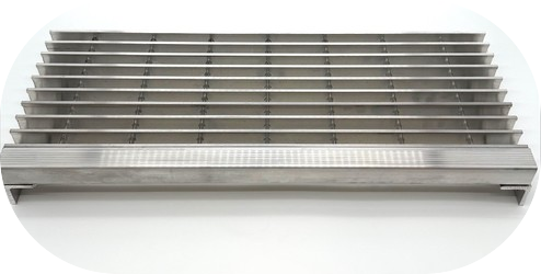 Aluminum Stair Treads I-BAR 19-SGI-4, 6063 Grade