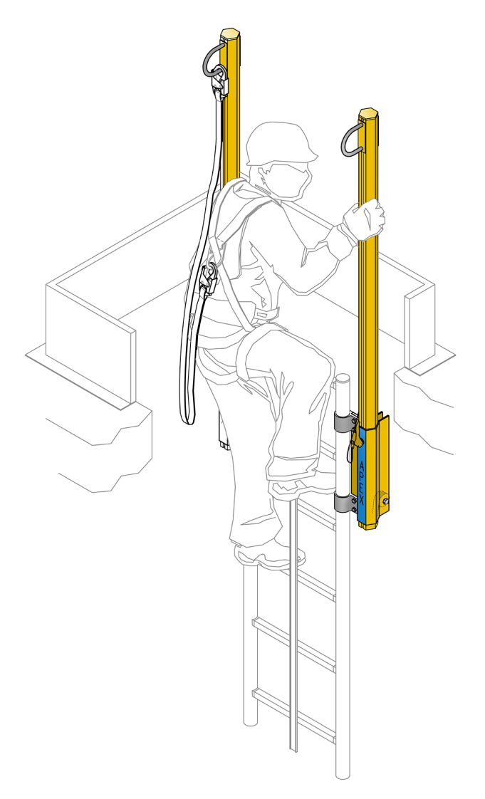 APEX Retractable Anchor Posts