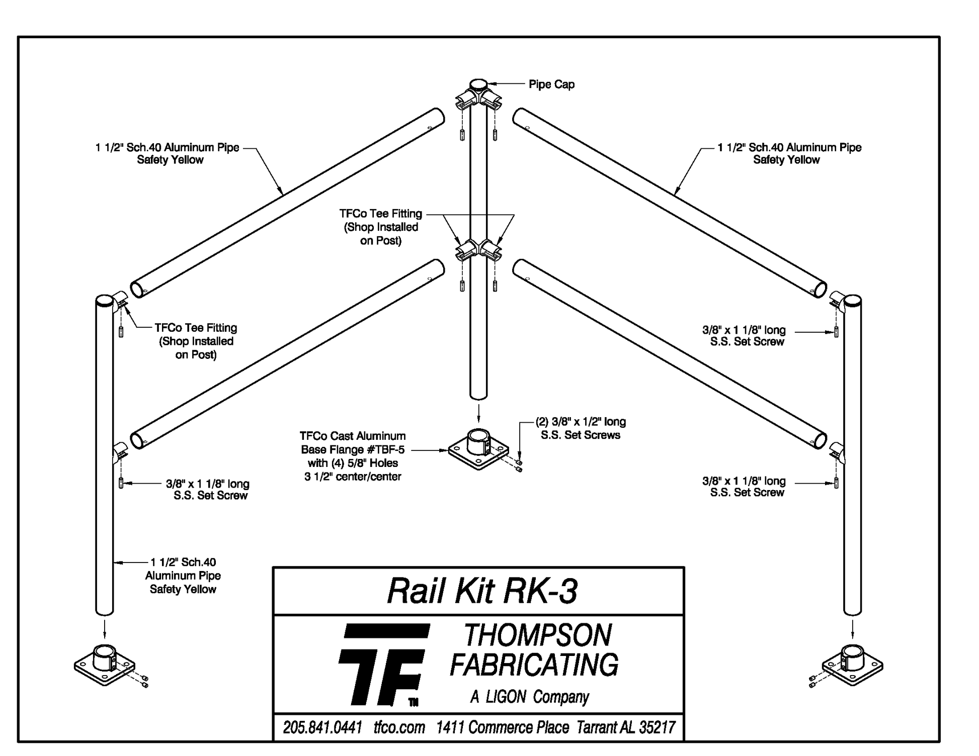 Rail Kit RK-3 – Thompson Fabricating LLC